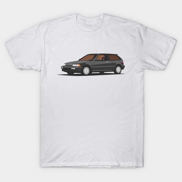 1989 Honda Civic SI T-Shirt by TheArchitectsGarage